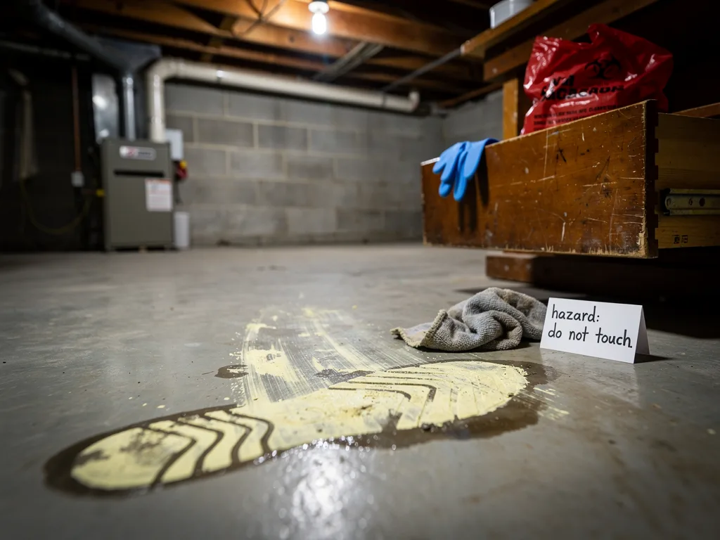 Recognizing a common warning sign in biohazard cleanup